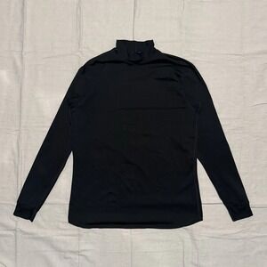 Vintage 90s Made In USA Nike Embroidered Swoosh Turtleneck Long Sleeve Shirt XL